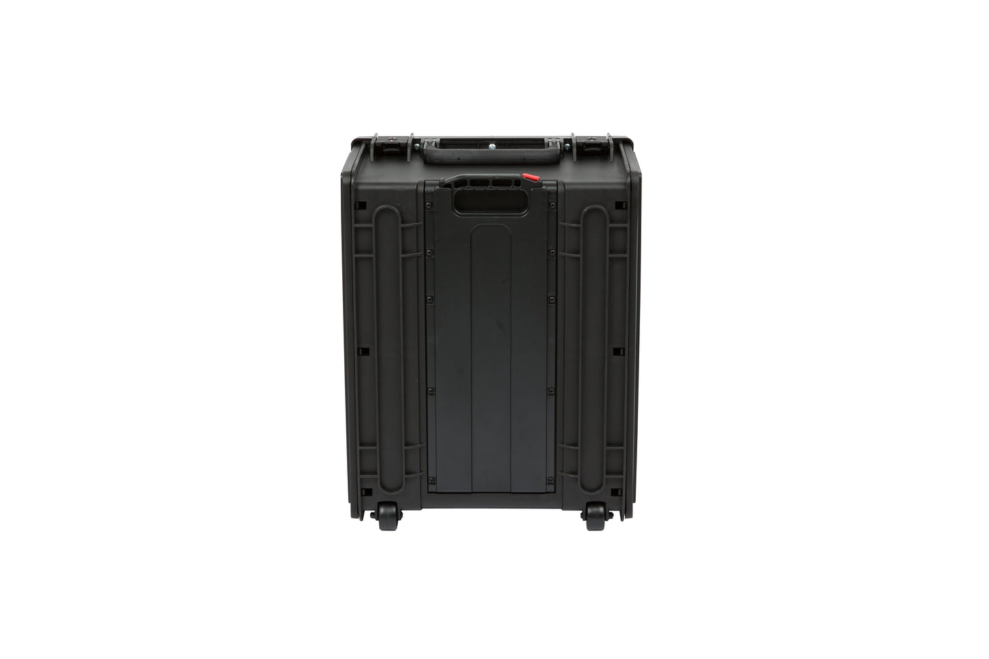 Injection Mold Laptop 4U Rack with wheels and pull handle