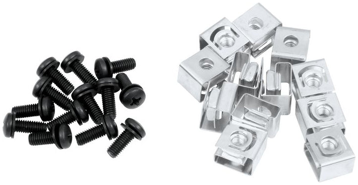 Rack Screws, Washers, Clips 12 pk