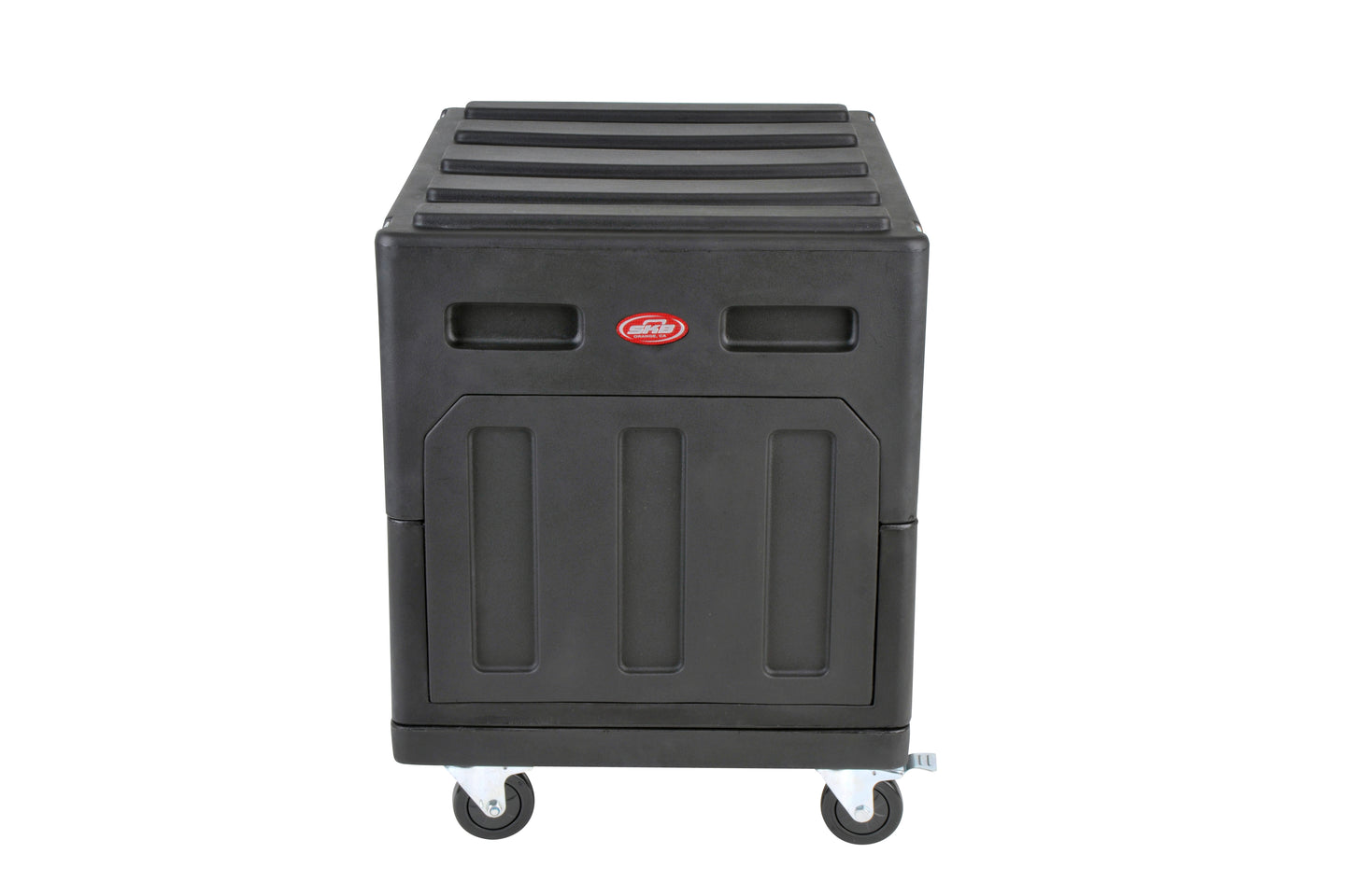 Mighty Gig Rig: 14U+ Top Rack, 6U Front Rack w rear rails, Built-in pedestal
