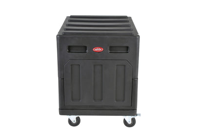 Mighty Gig Rig: 14U+ Top Rack, 6U Front Rack w rear rails, Built-in pedestal