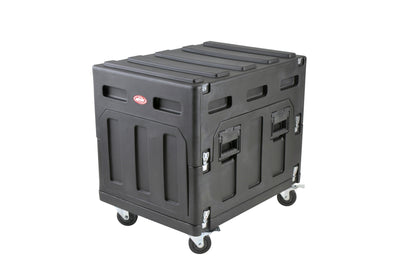 Mighty Gig Rig: 14U+ Top Rack, 6U Front Rack w rear rails, Built-in pedestal