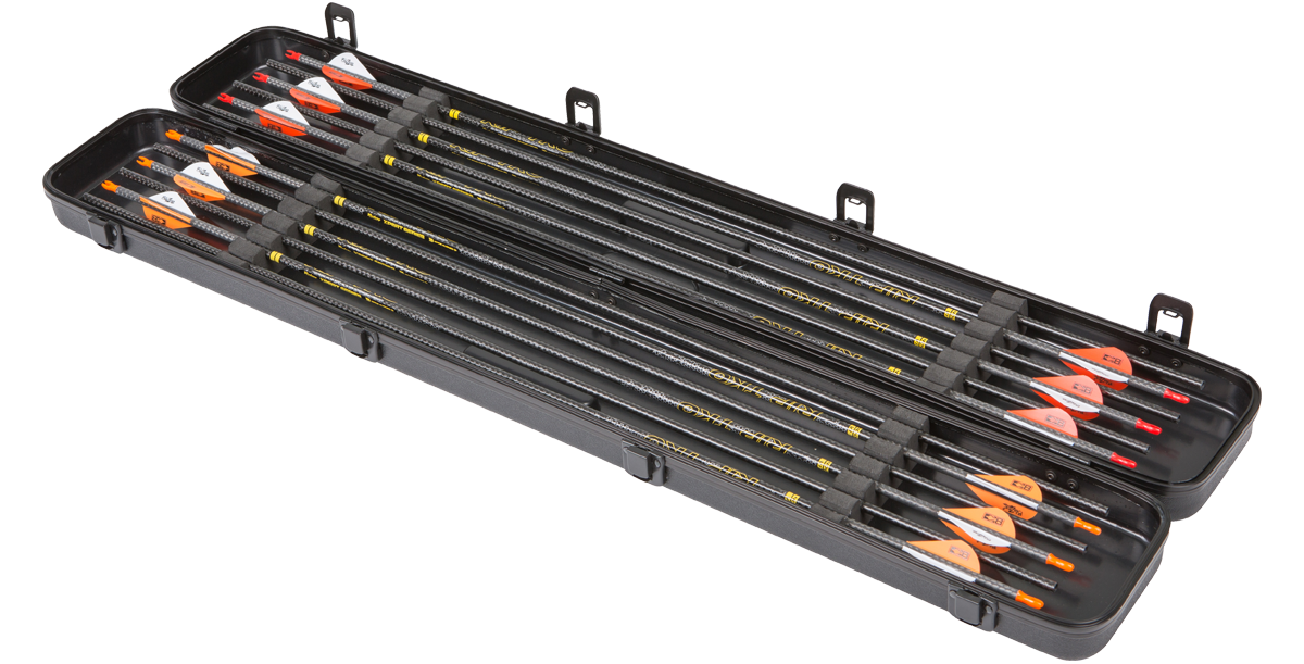 Arrow Case, Hard Sided, Black (6 Per Carton)