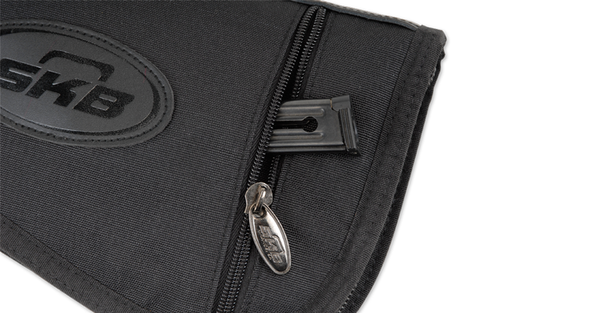 12" Handgun Bag - Black (4 Per Carton)