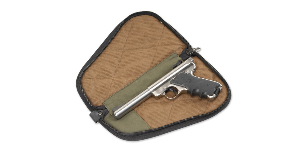 12" Handgun Bag - Black (4 Per Carton)