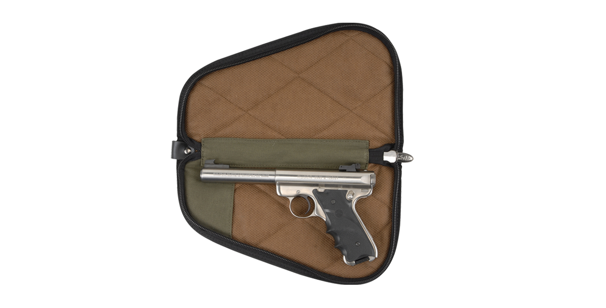 12" Handgun Bag - Black (4 Per Carton)