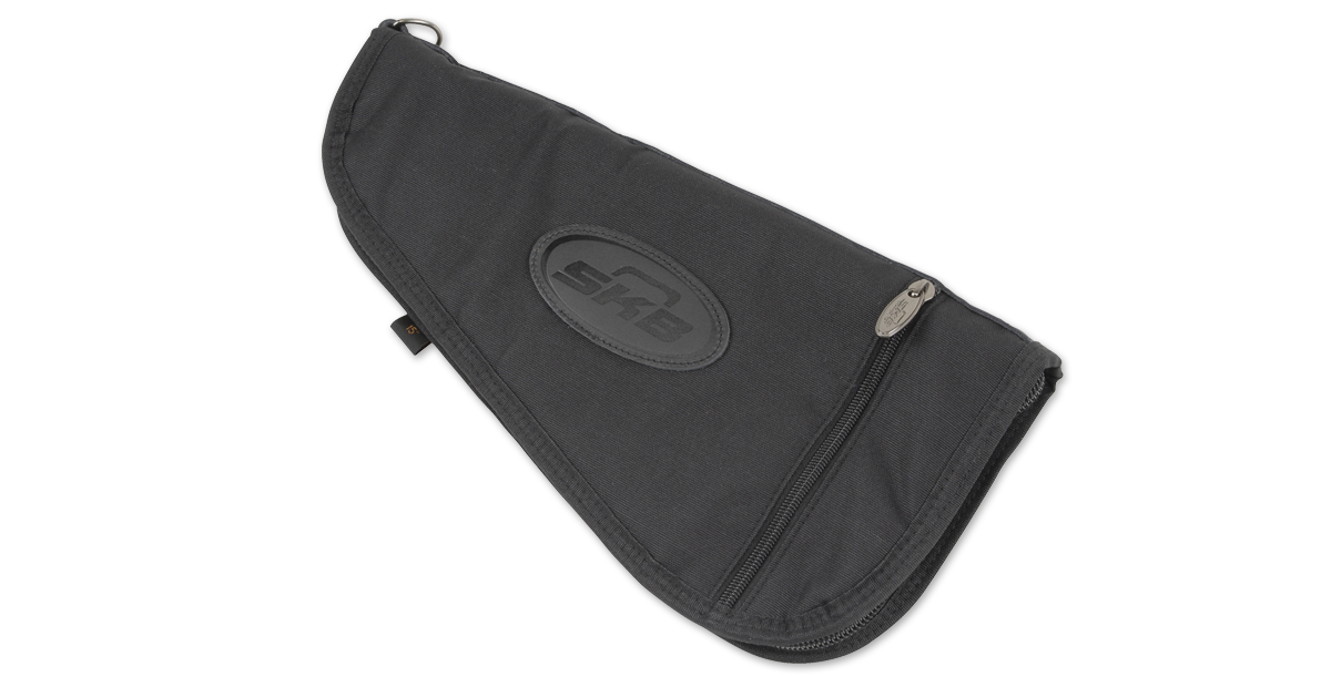 15" Handgun Bag - Black (4 Per Carton)