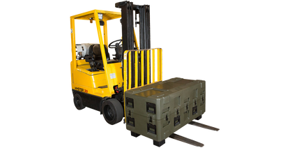 Fork lift riser kit set of 4