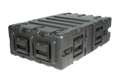 3U Non-Removable Shock Rack 24 deep