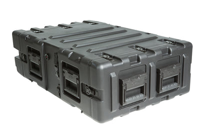 3U Non-Removable Shock Rack 24 deep
