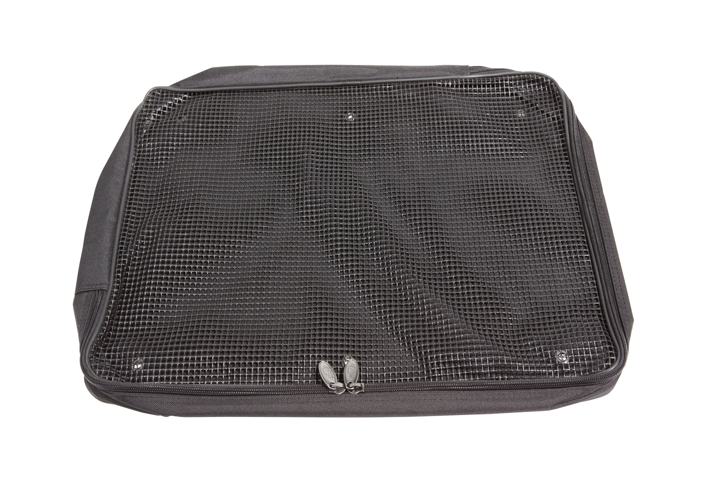 Large accessory pocket 20 x 15.5 x 3 with hardware to attach to case lids