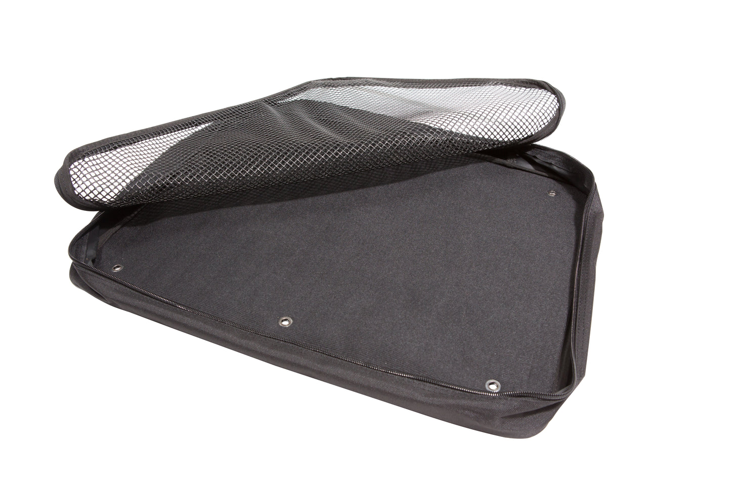 Large accessory pocket 20 x 15.5 x 3 with hardware to attach to case lids