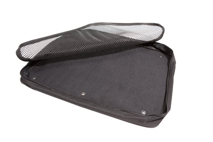 Large accessory pocket 20 x 15.5 x 3 with hardware to attach to case lids