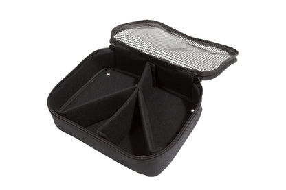 Caster accessory bag with compartments 12 x 9.5 x 3.5 with hardware