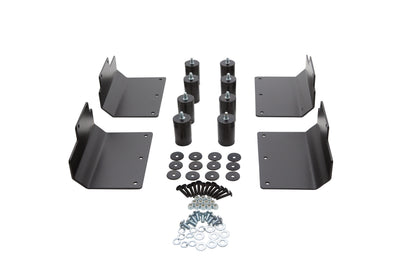 Heavy payload Kit load spreaders and extra shock absorber kits
