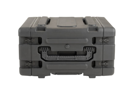 4U Shock Mount Rack, with wheels and handle