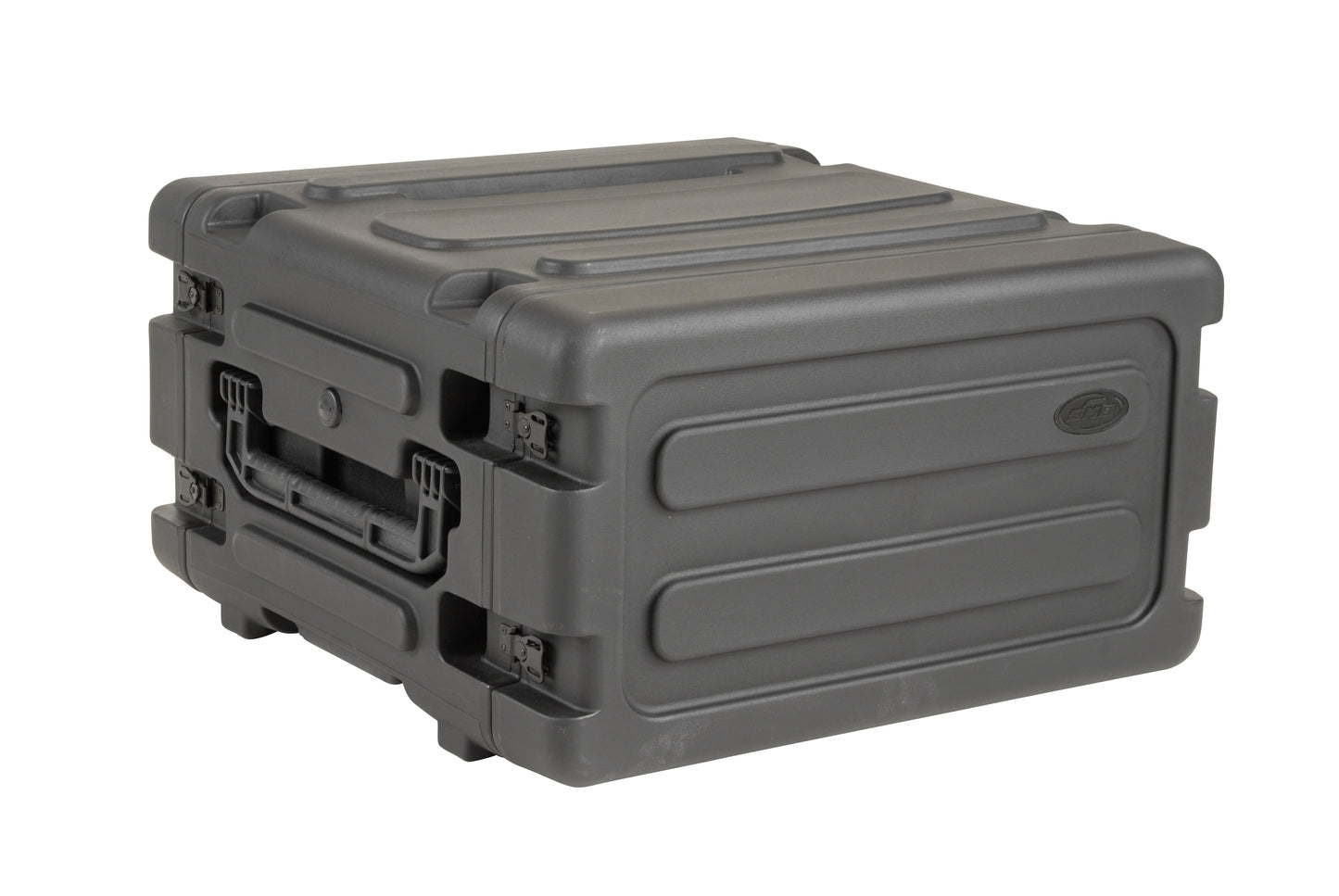 4U Shock Mount Rack, with wheels and handle