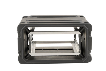 4U Shock Mount Rack, with wheels and handle
