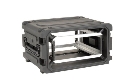 4U Shock Mount Rack, with wheels and handle
