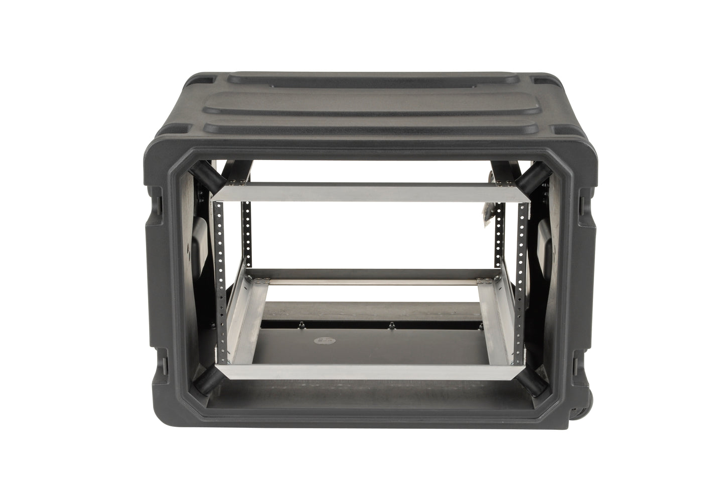 6U Shock Mount Rack, with wheels and handle