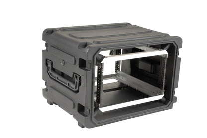 6U Shock Mount Rack, with wheels and handle
