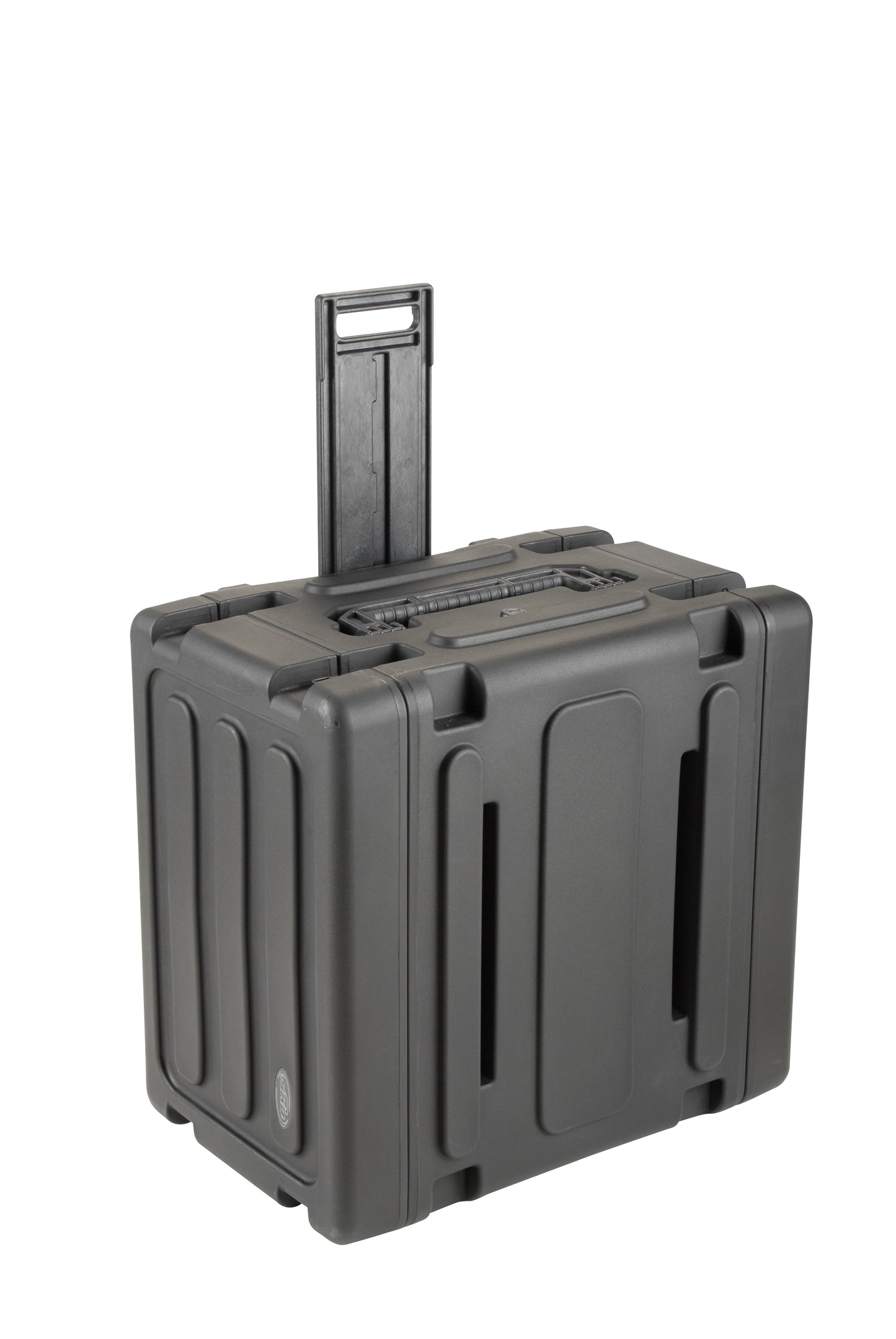 6U Shock Mount Rack, with wheels and handle