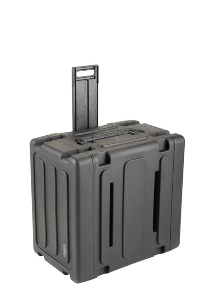 6U Shock Mount Rack, with wheels and handle