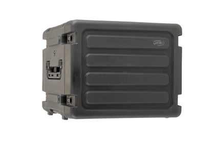 8U Shock Mount Rack, with wheels and handle