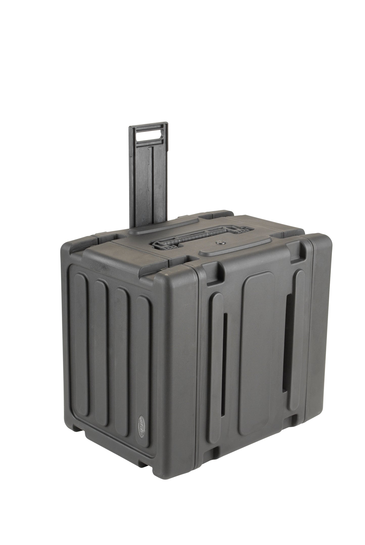 8U Shock Mount Rack, with wheels and handle