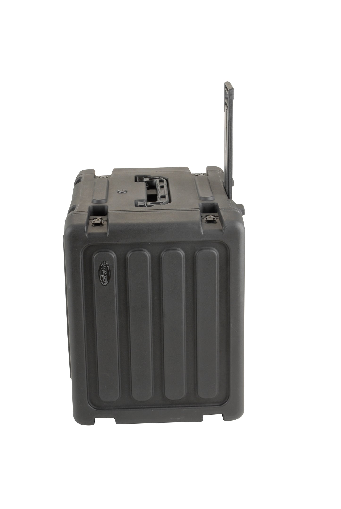 8U Shock Mount Rack, with wheels and handle
