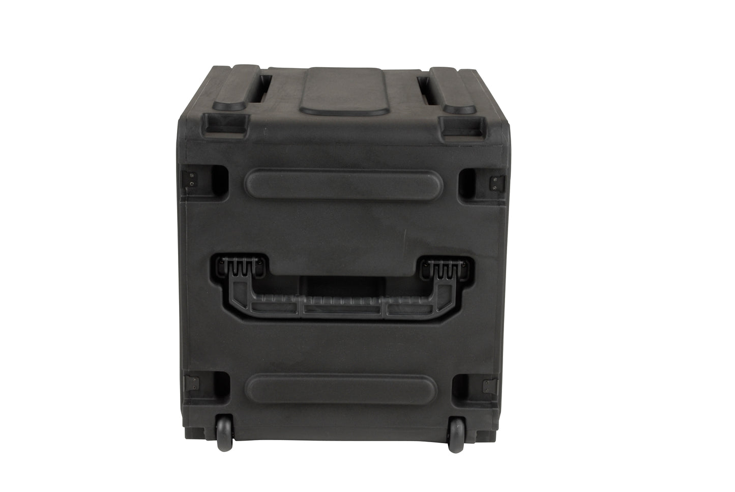 8U Shock Mount Rack, with wheels and handle
