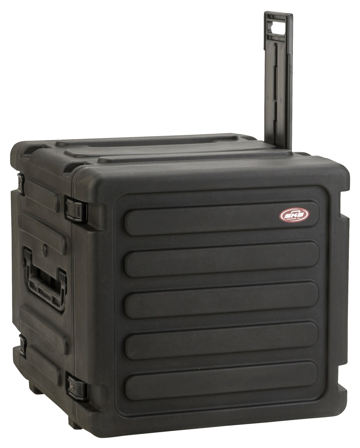 10U Shock Mount Rack, with wheels and handle