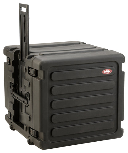 10U Shock Mount Rack, with wheels and handle