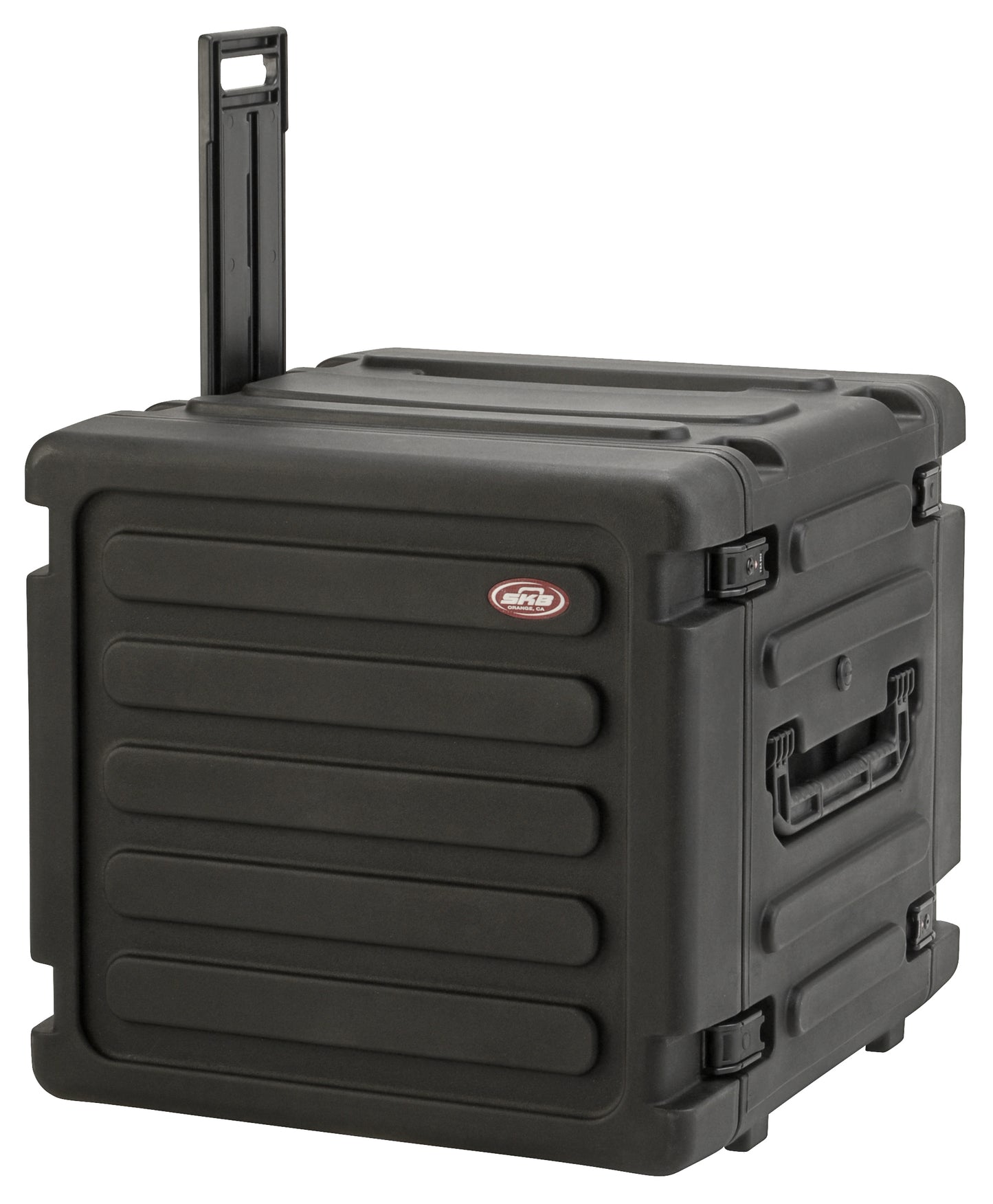 10U Shock Mount Rack, with wheels and handle