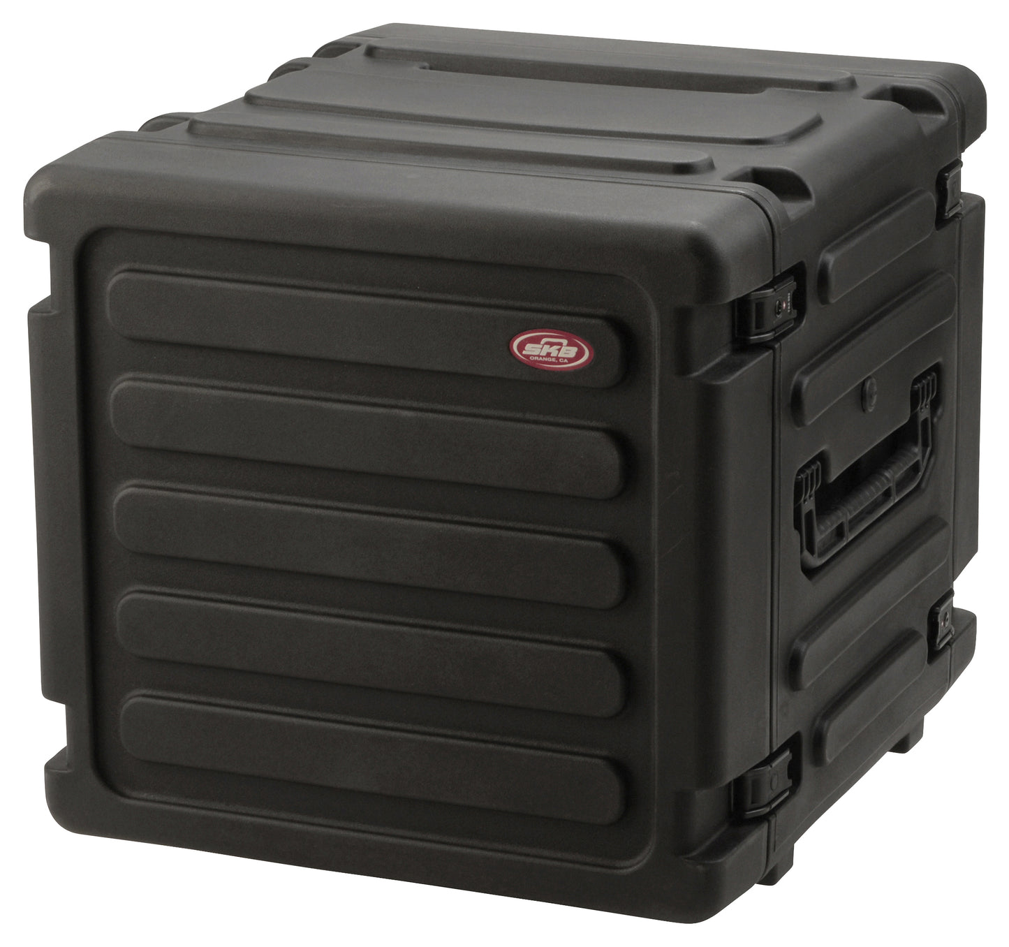 10U Shock Mount Rack, with wheels and handle