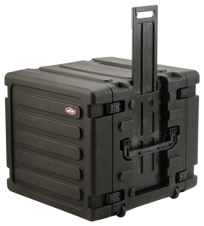 10U Shock Mount Rack, with wheels and handle