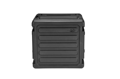 10U Shock Mount Rack, with wheels and handle