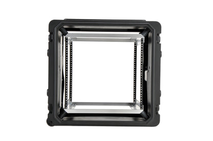 10U Shock Mount Rack, with wheels and handle