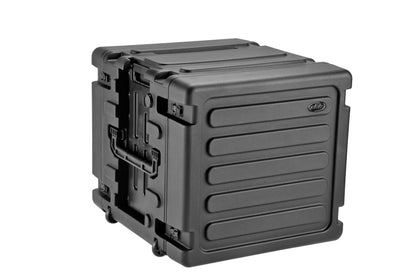 10U Shock Mount Rack, with wheels and handle
