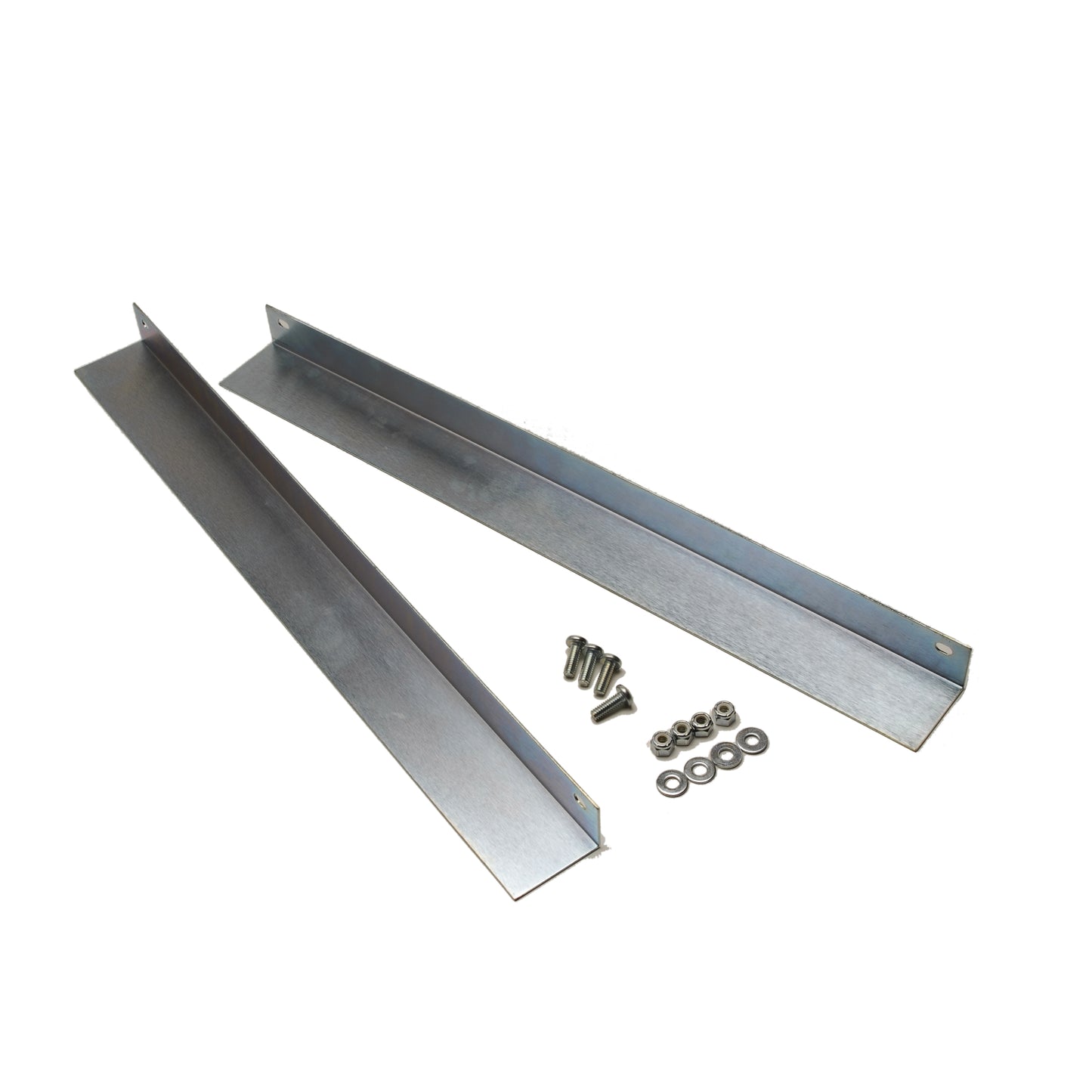 Support rails - stl. zinc plated - Fits only on 20 Shock racks 19.5 x 2 x 1.25