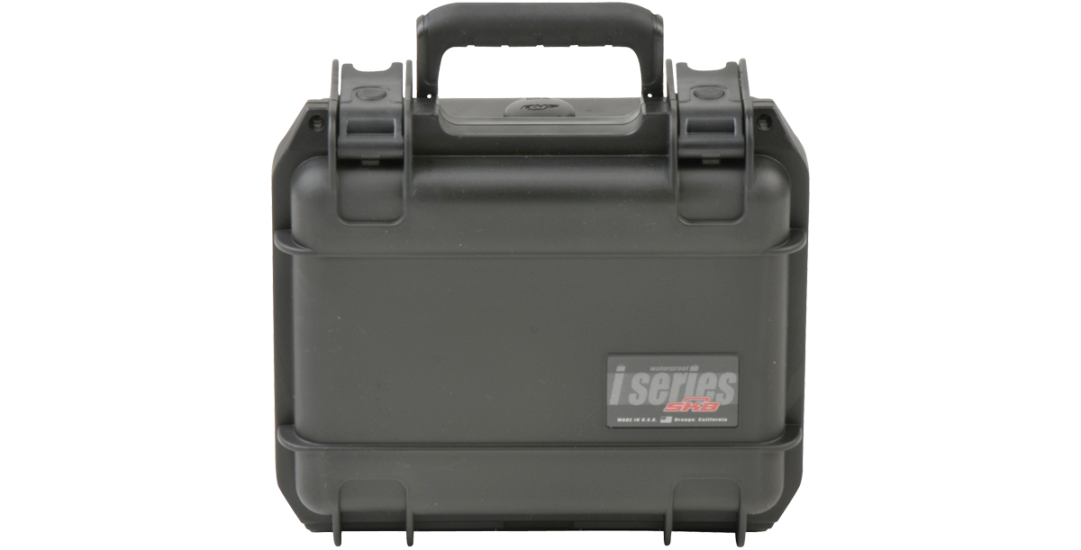 iSeries Pistol Case, 9" x 7" x 4" Layered Foam, Black