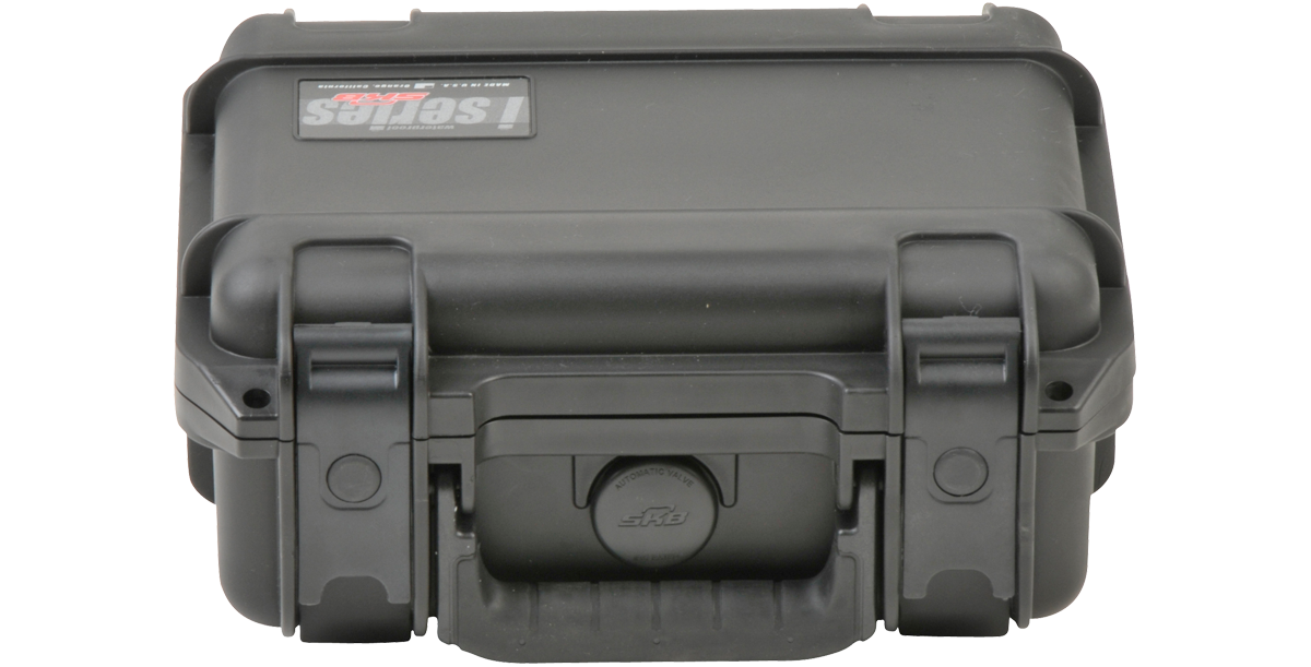 iSeries Pistol Case, 9" x 7" x 4" Layered Foam, Black