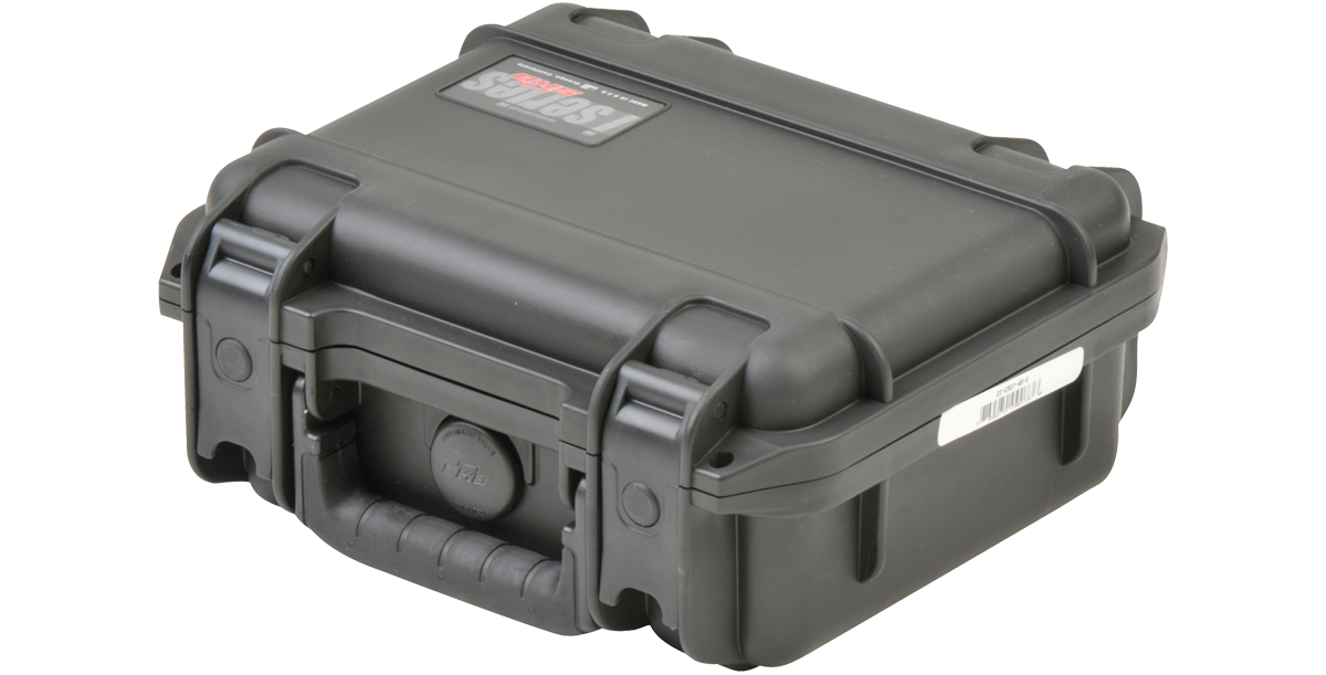 iSeries Pistol Case, 9" x 7" x 4" Layered Foam, Black