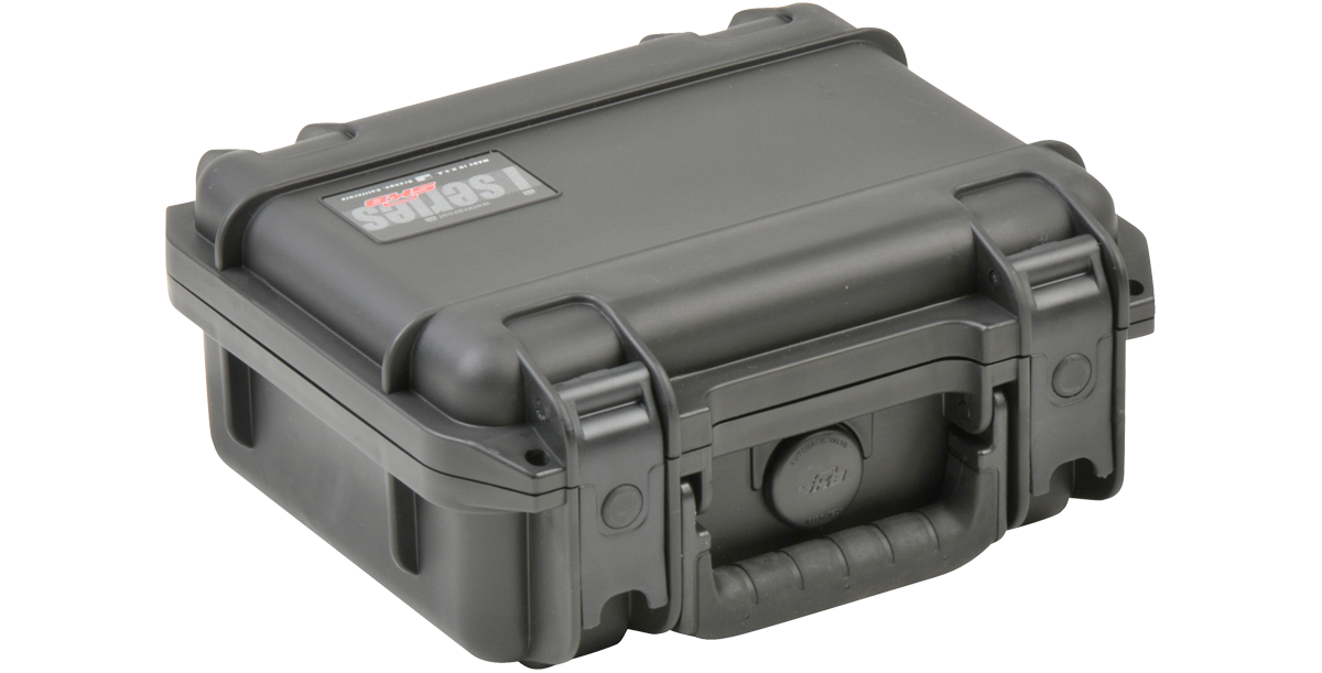 iSeries Pistol Case, 9" x 7" x 4" Layered Foam, Black