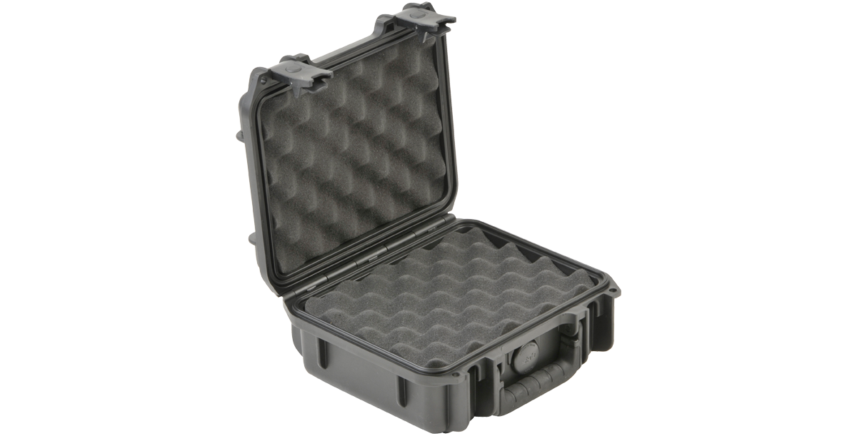 iSeries Pistol Case, 9" x 7" x 4" Layered Foam, Black