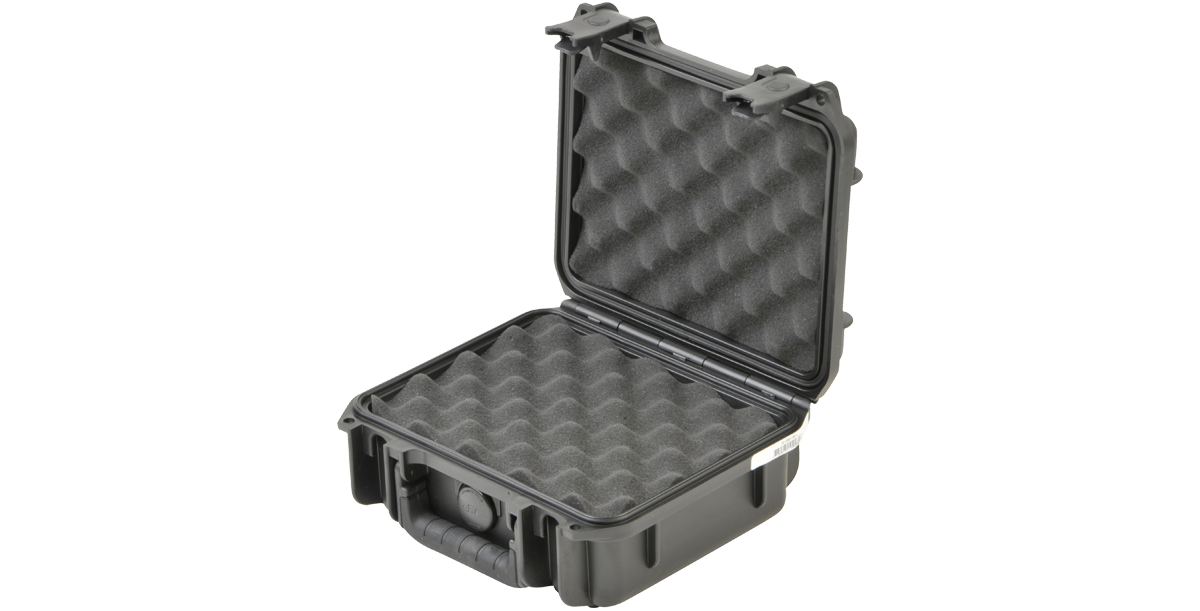 iSeries Pistol Case, 9" x 7" x 4" Layered Foam, Black