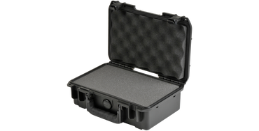 iSeries Pistol Case,10" x 6" x 3" Cubed Foam, Black