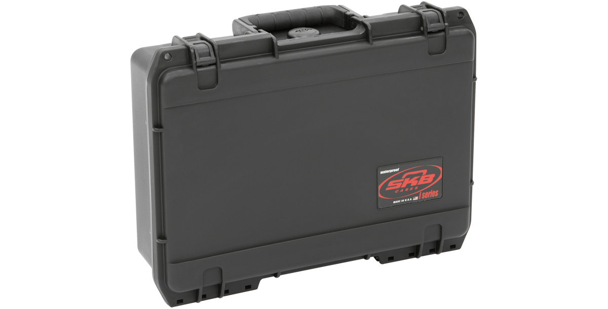 iSeries Pistol Case, 12" x 8" x 3" Cubed Foam, Black