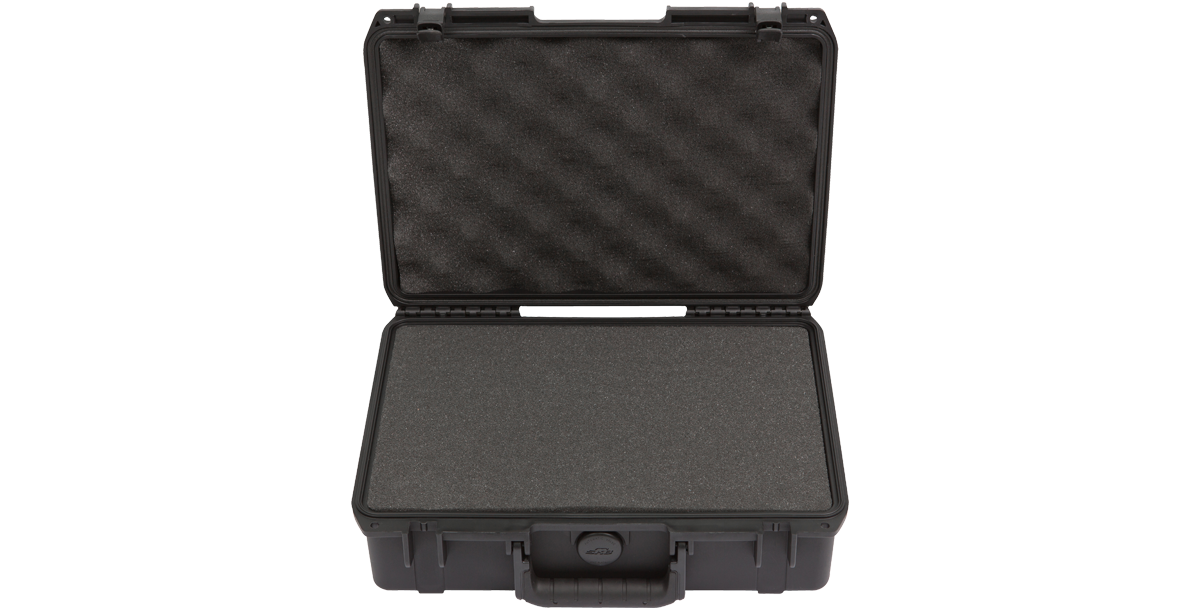 iSeries Pistol Case, 12" x 8" x 3" Cubed Foam, Black