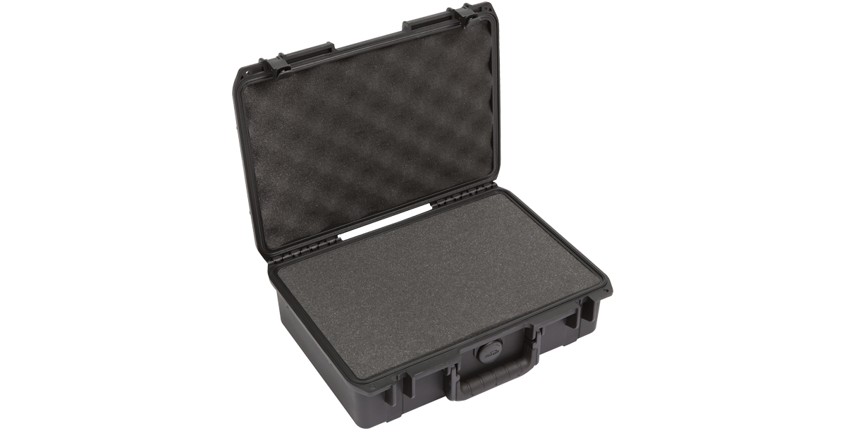 iSeries Pistol Case, 12" x 8" x 3" Cubed Foam, Black