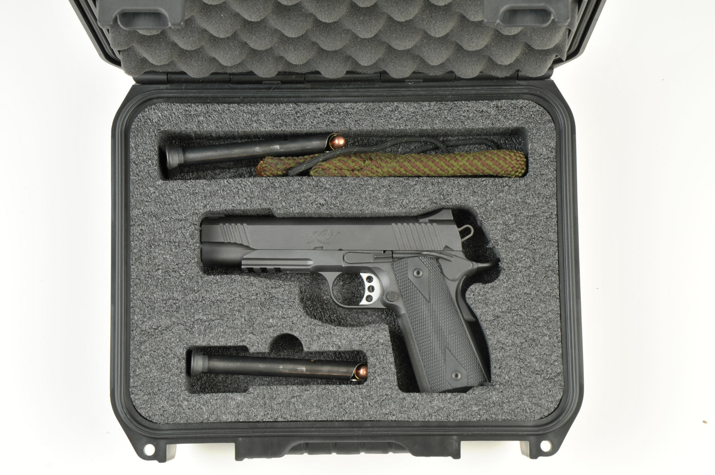 iSeries Pistol Case, Customizable Foam, Large, Black
